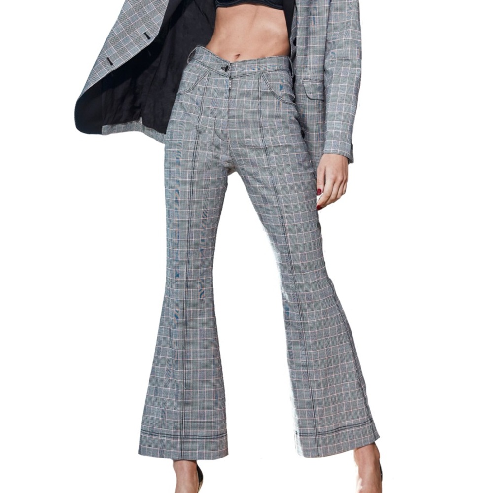 Fleur Du‎ Mal • V-Waist Top Stitch Flare Pant